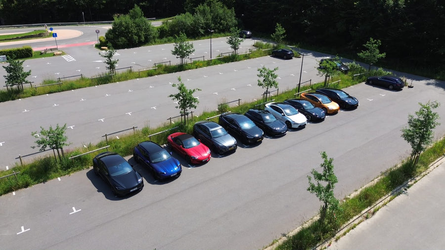 Die vollständige Grid-EV-Flotte der Tour Electric Founder Edition