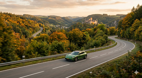 Luxemburg E-Run Tour Electric tour bergwegen